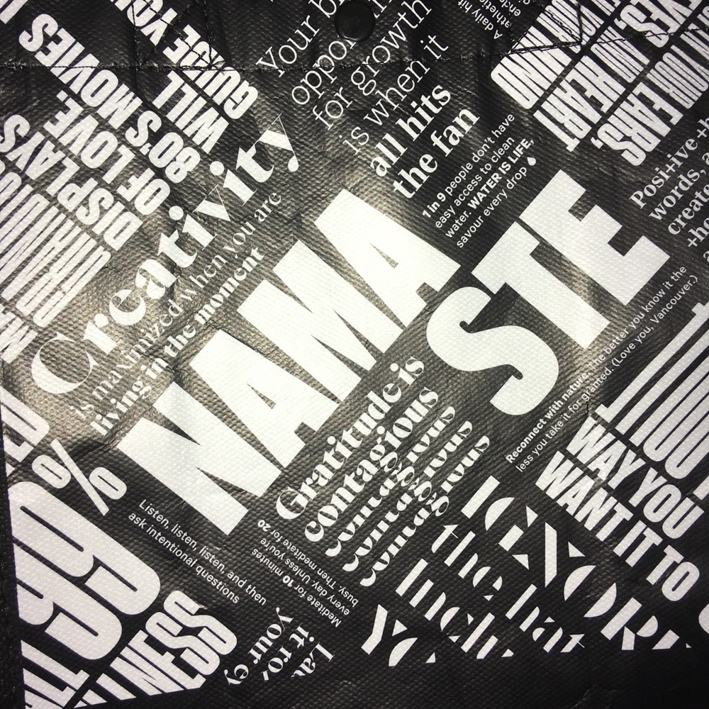 *SOLD* Lululemon reusable tote bag Sm/Med, Inspire - Picture 10 of 10